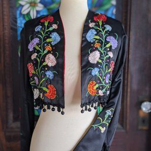 Embroidered Matador Bolero Jacket